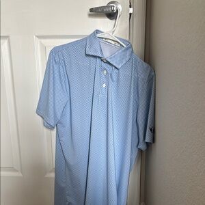 Men's Blue Holderness and Bourne Cherry Creek Country Club Polo